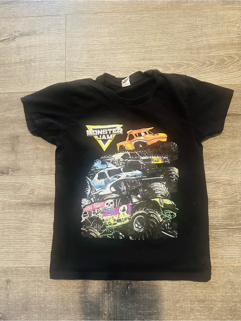 Monster Jam Kids Monster Truck Graphic Short Sleeve T-Shirt